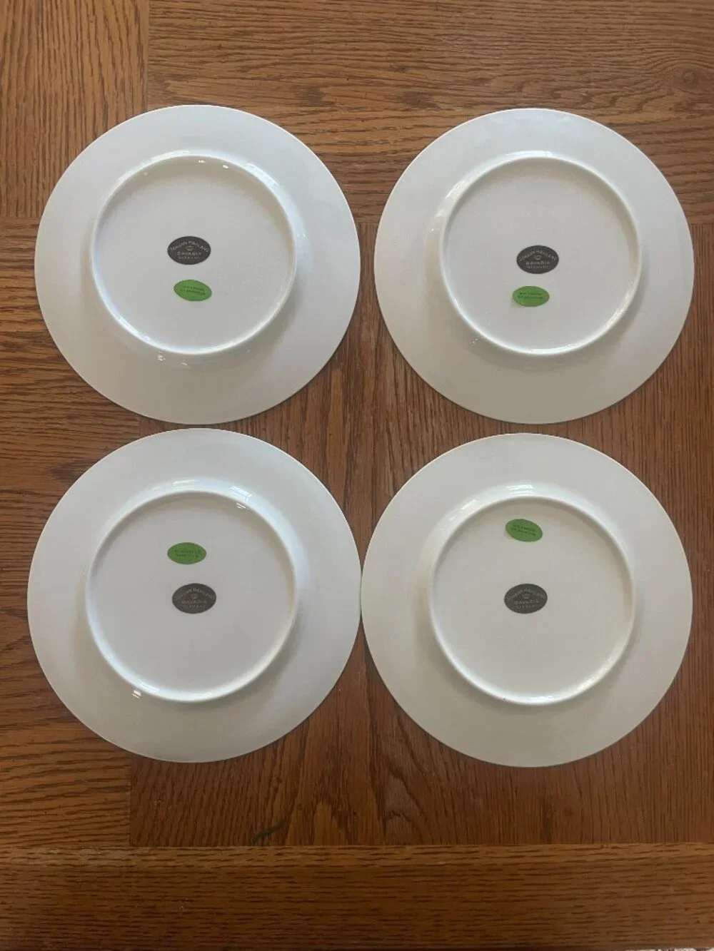 Set 4 Sweetheart Rose Salad Plates Johann Haviland Bavaria Germany 8 Inch